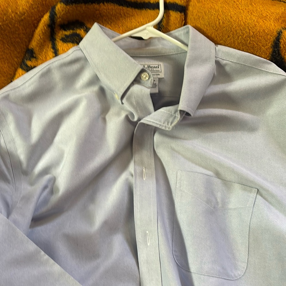 L.L. Bean slightly fitted collared shirt